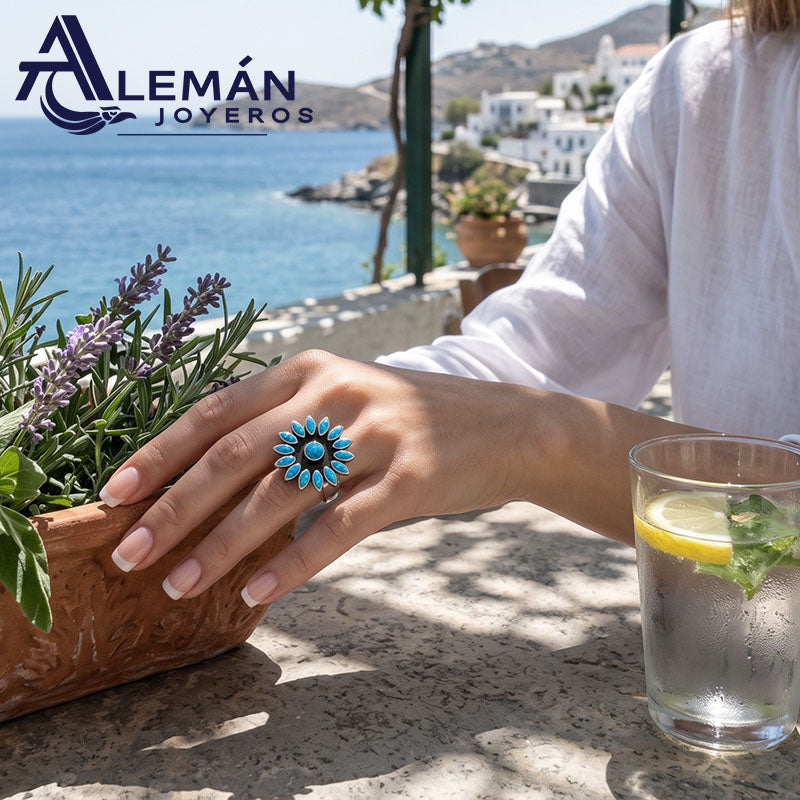 Anillo de Plata .925 "Flor Australiana" 7940340