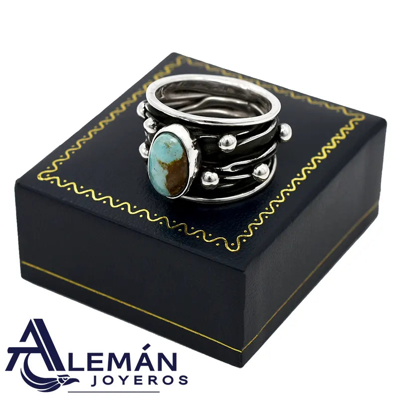 Anillo de Plata .925 "Turquesa" 3310497-4