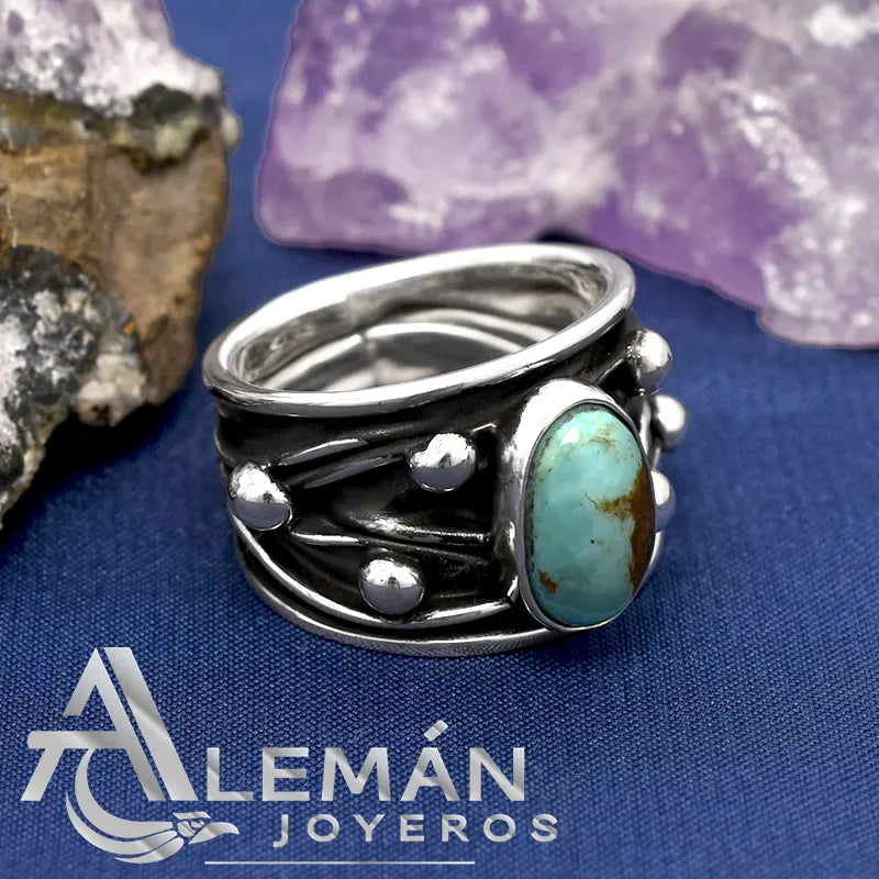 Anillo de Plata .925 "Turquesa" 3310497-4