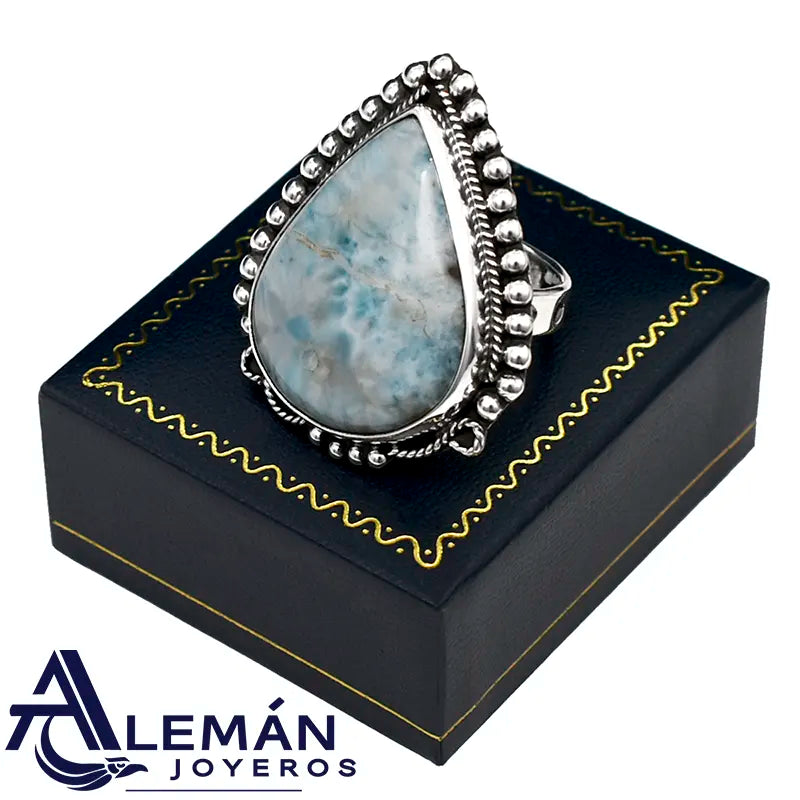 Anillo de Plata .925 "Larimar" 3310512-1