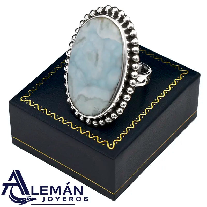 Anillo de Plata .925 "Larimar" 3310513-1