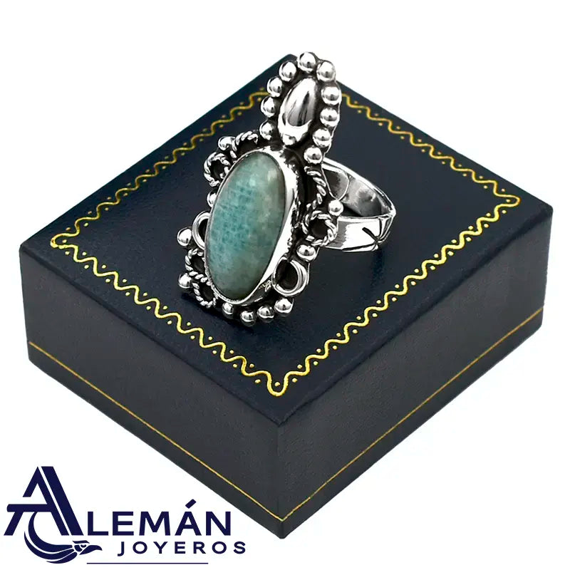 Anillo de Plata .925 "Amazonita 3" 3310520