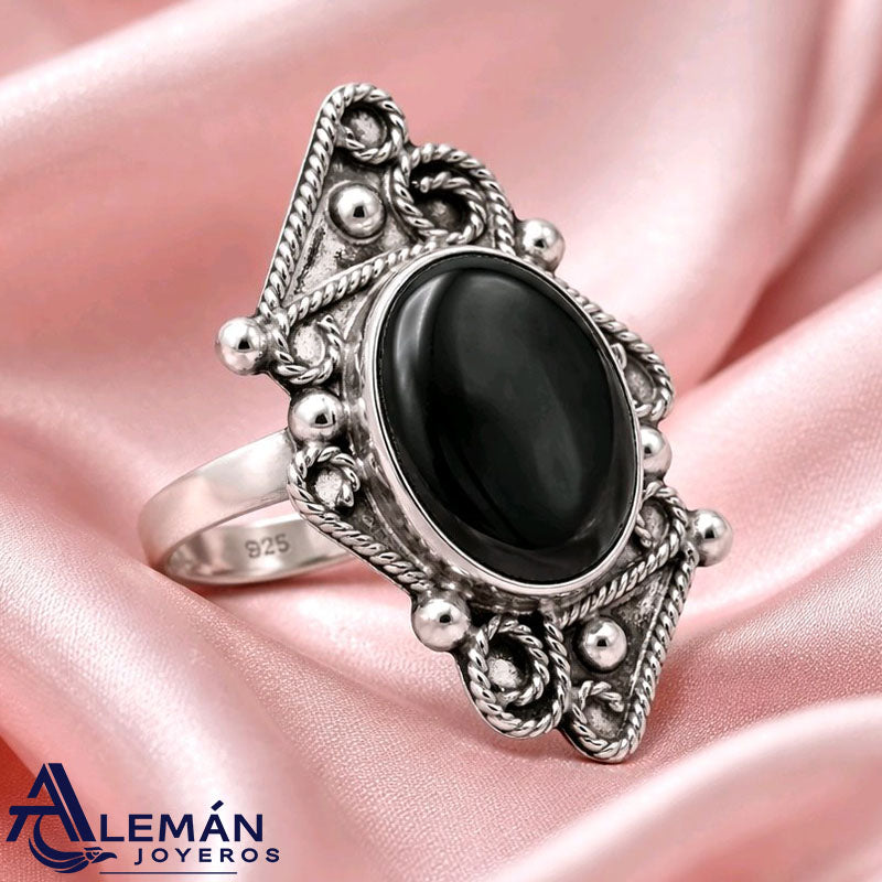 Anillo de Plata .925 "Onix Barroco" 3310529