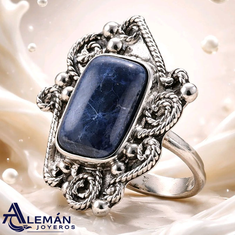 Anillo de Plata .925 "Azul Barroco" 3310534