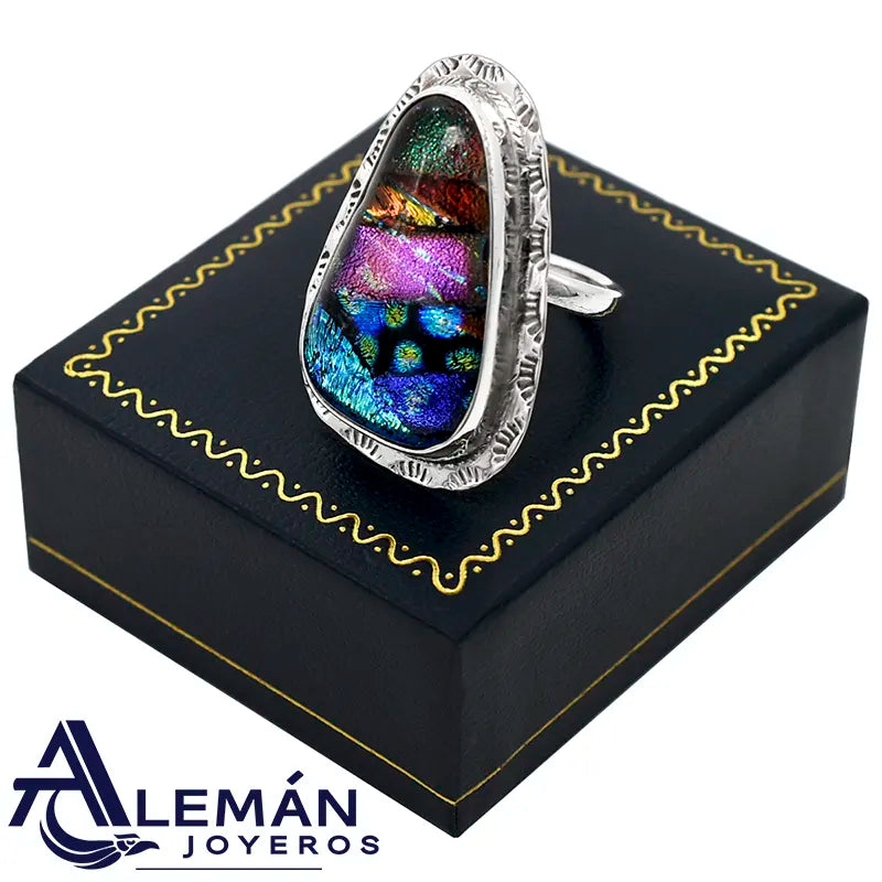 Anillo de Plata .925 "Dicroico" 3310548-2