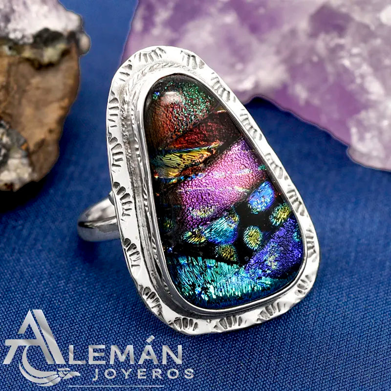 Anillo de Plata .925 "Dicroico" 3310548-2