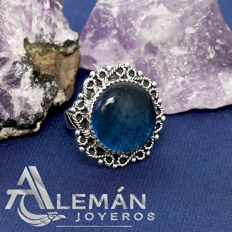 Anillo de Plata .925 "Dicroico" MWL 331-0548-3