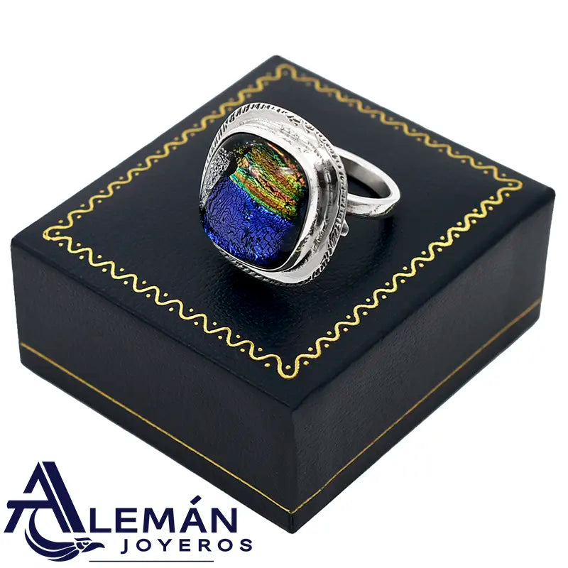 Anillo de Plata .925 "Dicroico" 3310549-1