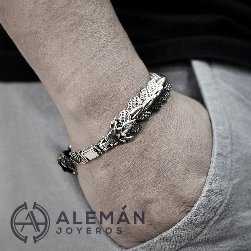 Pulsera de Plata .925 "Quetzalcoatl" 3310166
