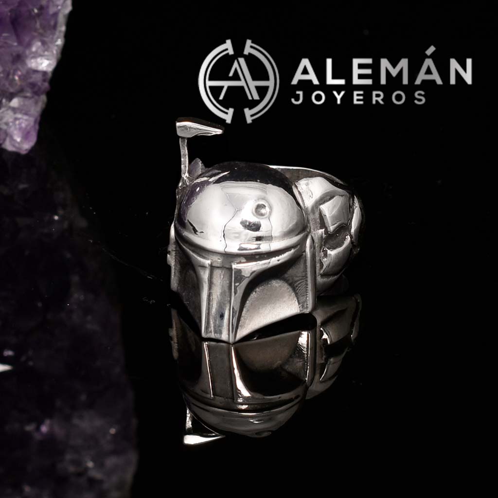 MWL 331-0369 Anillo de Plata .925 "Boba Fett"