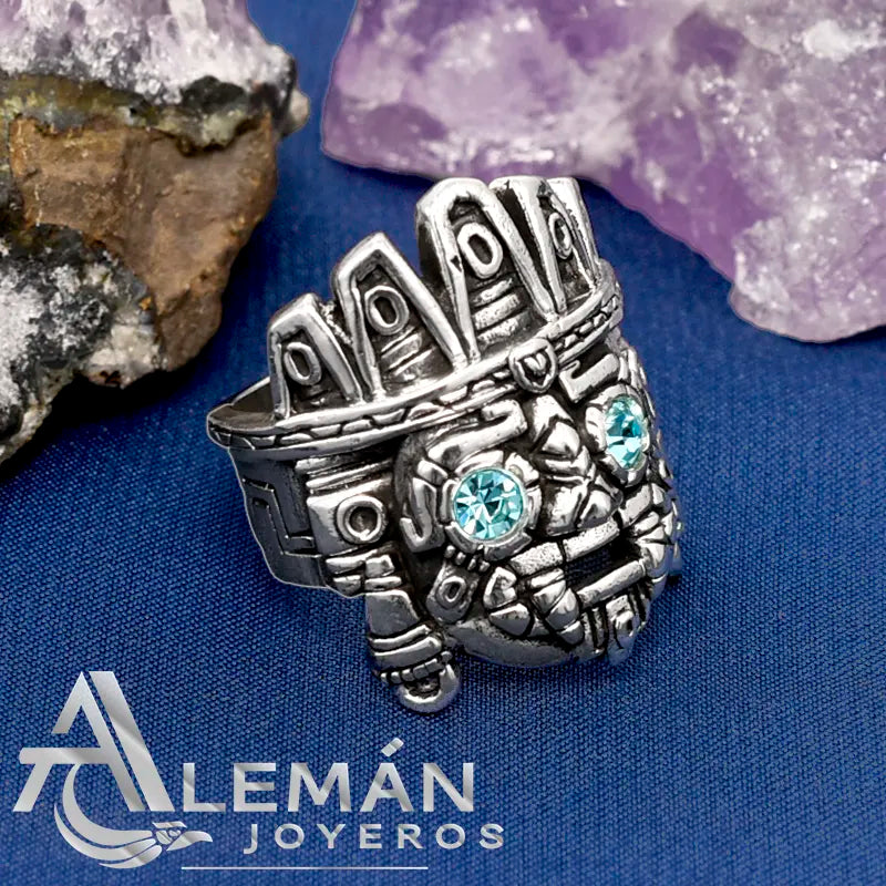 Anillo de Plata .925 "Tlaloc" 3310464